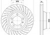 Фото автозапчасти тормозной диск передний правый (без штифта крепления колеса) PORSCHE 911, 911 TARGA, BOXSTER SPYDER 3.0/3.8 12.11- TEXTAR 92287905 (фото 1)