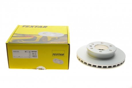 Гальмівний диск передній лівий/правий (без штифта кріплення колеса) MERCEDES ESPRINTER (B910), SPRINTER 3,5-T (B907), SPRINTER 3,5-T (B907, B910), SPRINTER 3-T (B907) 2.0D-Electric 02.18- TEXTAR 92301203 (фото 1)