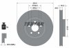 Гальмівний диск передній лівий/правий FORD GALAXY III, S-MAX 1.5-2.5H 01.15- TEXTAR 92317203 (фото 2)