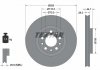 Фото автозапчастини гальмівний диск передній лівий/правий ALFA ROMEO GIULIA 2.0/2.2D 10.15- TEXTAR 92326305 (фото 1)