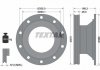 Фото автозапчасти гальмівний диск 375mmx45mm SCHMITZ 19,5" вент TEXTAR 93308800 (фото 1)