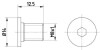 Фото автозапчасти болт, диск тормозного механизма TEXTAR TPM0002 (фото 1)