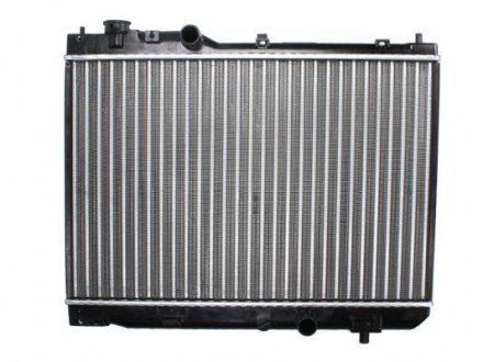 Радиатор двигателя (МКПП, исполнение: штампованный) MAZDA 323 F VI, 323 S VI, PREMACY 2.0D 09.98-03.05 THERMOTEC D73011TT