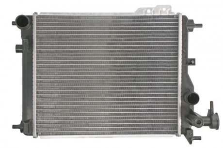 Радиатор двигателя (с механической трансмиссией, исполнение: спаянный) HYUNDAI GETZ 1.1-1.6 09.02-12.10 THERMOTEC D70513TT (фото 1)
