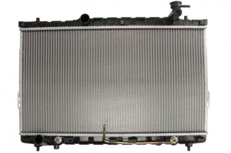 Радіатор двигуна (АКПП, виконання: зпаяний) HYUNDAI SANTA FE I 2.0/2.4/2.7 02.01-03.06 THERMOTEC D70521TT (фото 1)