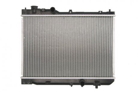 Радиатор двигателя (МКПП, исполнение: спаянный) MAZDA 323 F VI, 323 S VI, PREMACY 2.0D 09.98-03.05 THERMOTEC D73022TT (фото 1)
