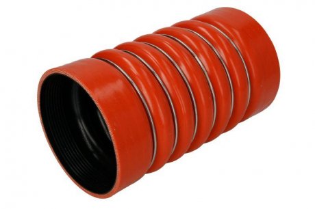 Патрубок інтеркулера (115ммx210mm, червоний) MERCEDES ACTROS, ACTROS MP2 / MP3, ATEGO, AXOR 2 OM541.920-OM926.945 04.96- THERMOTEC SI-ME03 (фото 1)