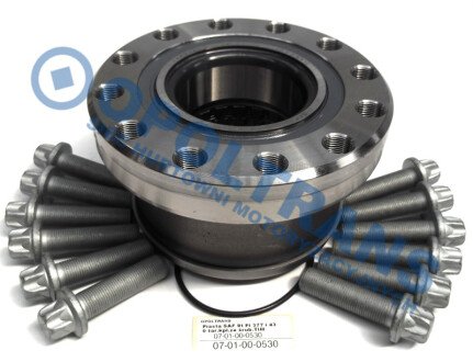 Фото автозапчасти маточина колеса Piasta SAF/SCHM. 9t Fi 377 i 430 tar.+kpl.Е›rub Tim TIMKEN 0701000530