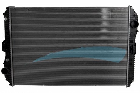 Радиатор охлаждения Mercedes AXOR OM457.937-OM906.921 668x975x42mm (без рамок) TITAN-X ME2200N (фото 1)