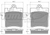 Фото автозапчасти гальмівні колодки задні TOMEX 1279 (фото 1)