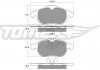 Фото автозапчастини гальмівні колодки передні TOMEX 1304 (фото 1)