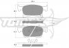 Гальмiвнi колодки дисковi TOMEX 1793 (фото 1)