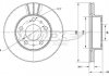 Фото автозапчасти гальмiвнi диски TOMEX 7060 (фото 1)