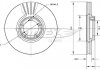 Фото автозапчастини гальмiвнi диски TOMEX 7087 (фото 1)