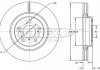 Фото автозапчасти гальмiвнi диски TOMEX 7264 (фото 1)