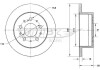 Фото автозапчастини диск тормозной (задний) Fiat Ducato/Peugeot Boxer/Citroen Jumper 94- (280x16) (полный) TOMEX TX7061 (фото 1)