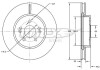 Фото автозапчастини диск гальмівний (передній) Hyundai Elantra/I30 II 11-/Kia CeeD/ Cerato III 13- (280x23) TOMEX TX7267 (фото 1)