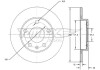 Фото автозапчастини диск гальмівний (задній) Opel Insignia A 08-17 (292x12) (з покриттям) (повний) TOMEX TX7270 (фото 1)