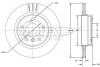 Фото автозапчастини диск тормозной задний BMW 3 E46 98-06 (294x19) TOMEX TX 72-90 (фото 1)