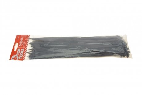Набор пластиковых стяжек 3.6x300 mm 100 ед. (черная) Top tools 44E960