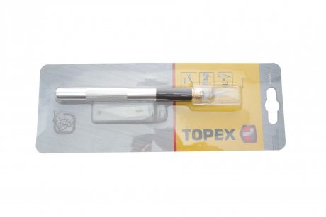 Нож моделиста (3 лезвия) Topex 17B703