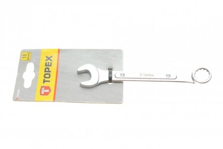 Ключ рожково-накидный 13 mm L-145 mm Topex 35D385