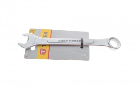 Ключ рожково-накидный 16 mm L-185 mm Topex 35D388 (фото 1)