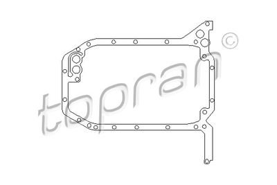 Фото автозапчасти прокладка масляного піддону TOPRAN 101593