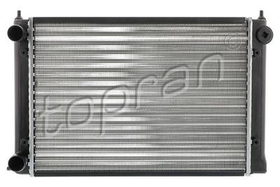 Фото автозапчасти радиатор двигателя (МКПП) Volkswagen GOLF I, GOLF II, JETTA I, JETTA II 1.5/1.6 08.77-12.92 TOPRAN 102726