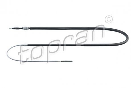 Гальмівний шланг, зад ліва/права Volkswagen PASSAT 1.6-2.8 02.88-05.97 TOPRAN 103521 (фото 1)