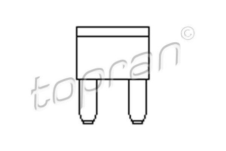 Фото автозапчасти предохранитель (номинальный ток: 10А) TOPRAN 104518