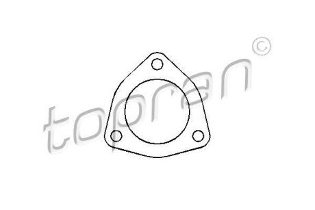 Фото автозапчасти прокладка вихлопної системи TOPRAN 107201