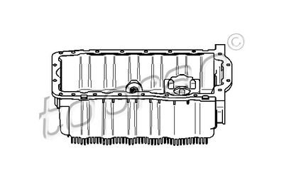 Фото автозапчасти масляний піддон TOPRAN 112323