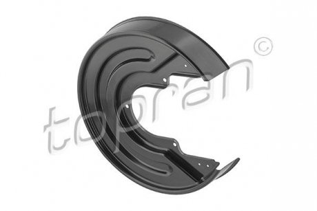 Защита тормозного диска задняя левая/правая SEAT ALHAMBRA; Volkswagen SHARAN, TRANSPORTER IV 1.8-2.8 07.90-03.10 TOPRAN 117 976 (фото 1)