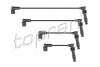 Фото автозапчасти комплект проводов зажигания OPEL ASTRA F, ASTRA G, CALIBRA A, OMEGA B, VECTRA A, VECTRA B 1.8/2.0 08.92-01.05 TOPRAN 205104 (фото 1)