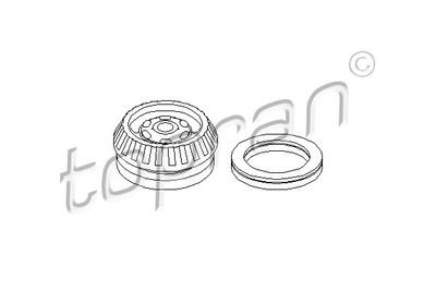 Фото автозапчасти опора стійка амортизатора TOPRAN 206001