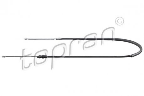 Трос стояночного тормоза задний левый/правый (1420мм) NISSAN INTERSTAR; OPEL MOVANO; RENAULT MASTER II 1.9D-3.0D 07.98- TOPRAN 207372