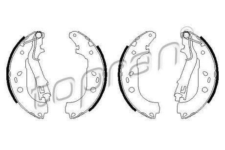 Фото автозапчасти szczкka hamulcowa TOPRAN 207971