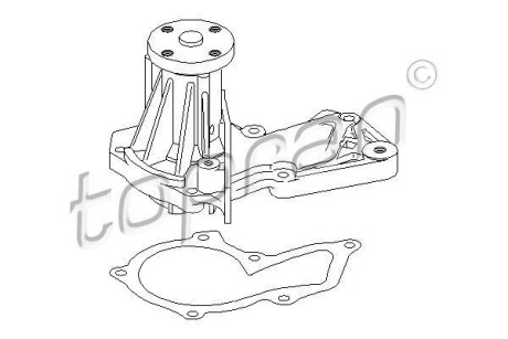Фото автозапчастини насос води TOPRAN 302426