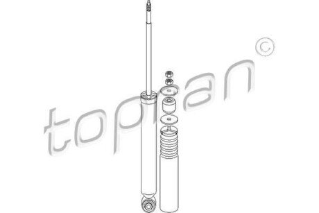 Фото автозапчастини амортизатор TOPRAN 401973