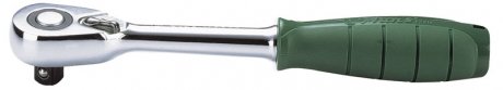 Ручка-тріскачка, 1/2 дюйма (12,5 мм), кількість зубців: 48, довжина: 260 мм, тип: реверсивний, з розблокуванням, ручка: пластикова TOPRAN 4160GQ