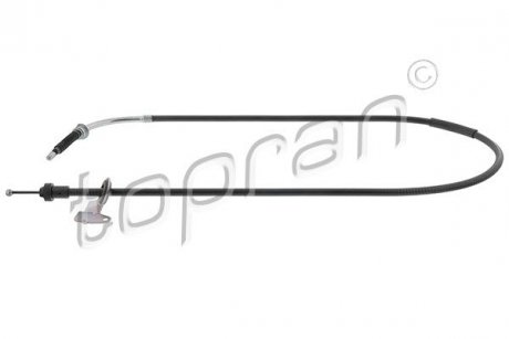 Трос стояночных тормозов задний левый MINI (R50, R53), (R52) 1.4D/1.6 06.01-11.07 TOPRAN 501102 (фото 1)
