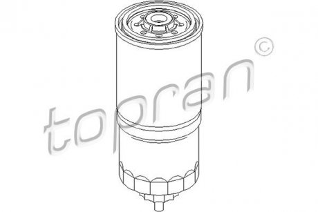 Фото автозапчастини паливний фільтр BMW 3 (E36), 5 (E34) 2.5D 09.91-02.98 TOPRAN 501 184 CN5