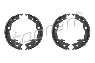 Фото автозапчасти колодки ручника Nissan X-Trail/Juke/Toyota RAV4/Mitsubishi Outlander II 07-12 (172x32) TOPRAN 633902 (фото 1)