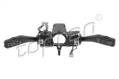 Фото автозапчасти подрулевой переключатель SEAT ALHAMBRA, ALTEA, ALTEA XL, LEON; SKODA OCTAVIA II, SUPERB II, SUPERB III, YETI; Volkswagen CADDY III, CADDY III/MINIVAN, CADDY IV, CADDY IV/MINIVAN, EOS, GOLF PLUS V 02.04- TOPRAN 638161