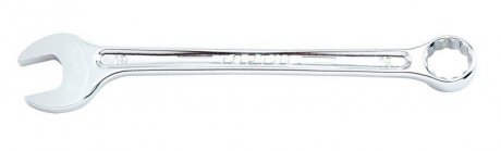 Комбинированный ключ, метрический размер: 6 мм, длина: 104 мм, угол: 15°, обработка: матовый хром, Cr-V / хромованадиевая сталь, стандарт: МЕТРИЧЕСКИЙ Toptul AAEX0606 (фото 1)
