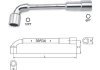 Ключ торцевий, реверсивний, торцевий, прохідний, метричний розмір: 12 мм, розмір: 12, покриття: сатинований хром, ручка: метал Toptul AEAE1212 (фото 4)