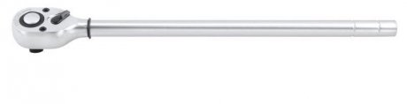 Ручка с трещоткой, 1/2 дюйма (12,5 мм), количество зубцов: 36, длина: 360 мм, тип: реверсивная, с фиксатором, для бит, для торцевых головок, для удлинителей, ручка: металл Toptul CHAG1636