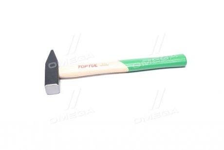 Молоток слесарный, головка металлическая, ручка: деревянная, 1 шт., вес 800 г, длина: 350 мм Toptul HAAA0835