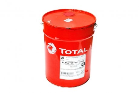 Моторное масло RUBIA TIR 7400 15W-40 TOTAL 113430